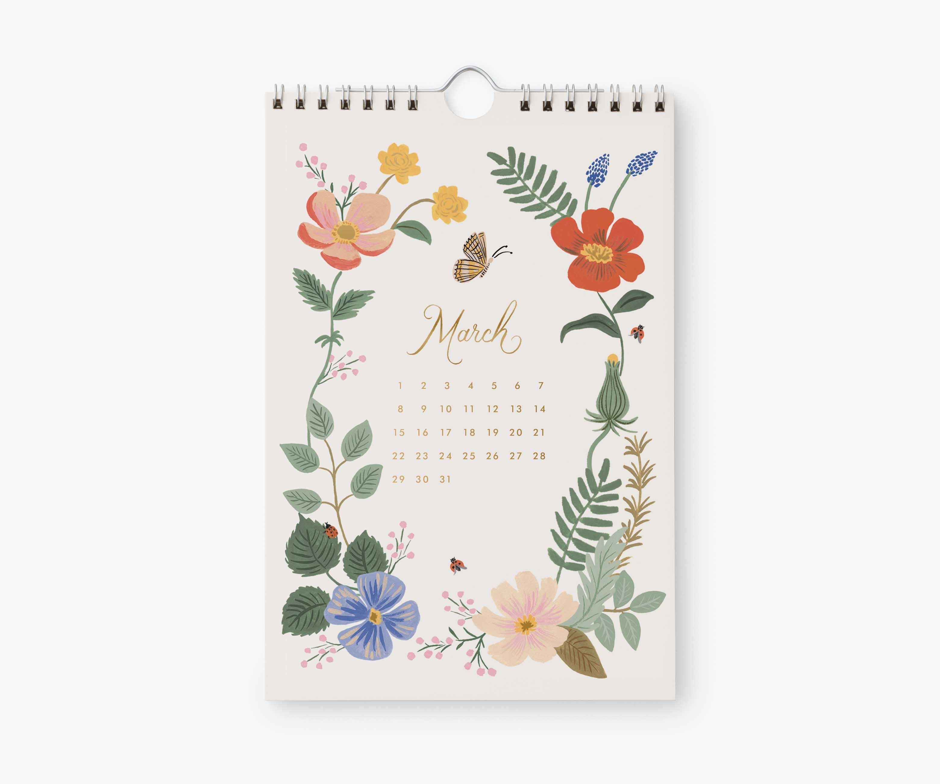 2026 Kitchen Calendar - Strawberry Fields
